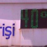 İstanbul'da termometreler 40 dereceyi gösterdi