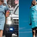 Melania Trump'ın dikilen ahşap heykeli olay oldu!
