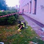 Ukrayna'da bir TV kanalına el bombalı saldırı düzenlendi