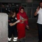 Koca şiddetinden balkona atlayarak kurtuldu