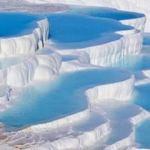 Pamukkale Travertenleri: Bulutların üzerinde yürümek