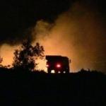 Hatay'da zeytinlik alanda korkutan yangın