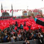 Cumhurbaşkanı Erdoğan'a Kayseri'de sevgi seli