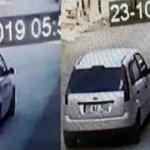 Araba kullanan hayvan, yolda yatan canlıyı ezdi!