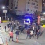 Esenyurt'ta sitede günlük ev kiralama kavgası kamerada