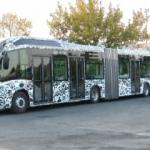 Yeni metrobüs test ediliyor