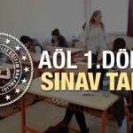 2019 AÖL sınav tarihleri belli oldu | MEB Açık Lise 1.dönem sınav takvimi