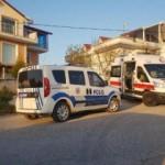 Evinin kapısında asılı bulundu