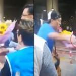 Hong Kong'da milletvekiline bıçaklı saldırı anı