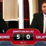Maç 6-0 olunca GS TV spikerinin o sözleri!