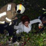Uçuruma düşen kadının sözleri 'yok artık' dedirtti!