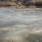 Bir günde buz tuttu! Eksi 15 derece