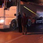 İnen lastiği şişirmek istedi, kabusu yaşadı