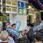 Lübnan'da akaryakıt istasyonlarında izdiham!