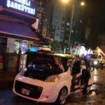 Bunalıma girdi aracını yaktı
