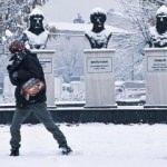 Doğu'daki illerde kar yağışı başladı! İşte ilk kareler...