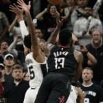 Harden'ın 50 sayısı yetmedi! Spurs iki uzatmada kazandı