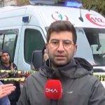 DHA muhabirine canlı yayında saldırı!