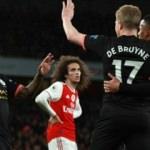 Manchester City Arsenal'i farklı geçti