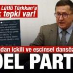 İYİ Partili Lütfü Türkkan'ın kızından içkili ve eşcinsel dansözlü noel partisi!