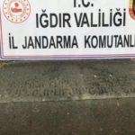 Iğdır'da tarihi lahitleri satmaya çalışan 4 kişi yakalandı
