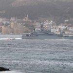Rus askeri gemisi Çanakkale'den geçti