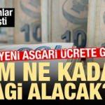 İşte asgari ücret zammı sonrası işsizlik maaşı ve AGİ