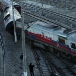 Ankara'da tren raydan çıktı!
