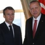 Başkan Erdoğan Macron ile görüştü