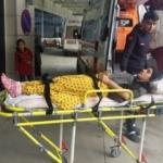 Ceviz kabuğu yaktılar: 6 kişilik aile hastanelik oldu