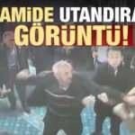 Husumetliler camide kavga etti