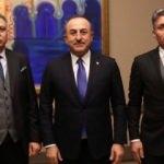 Bakan Çavuşoğlu Türkmen lider Salihi ile görüştü