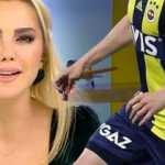 Sunucu Ece Erken, Fenerbahçeli futbolcuyu ifşa etti!
