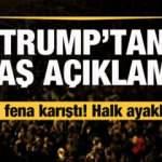 İran fena karıştı! Halk ayaklandı! Trump'tan son dakika açıklaması