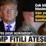 Trump fitili ateşledi! Peş peşe son dakika açıklamaları