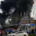 Samsun'da korkutan yangın