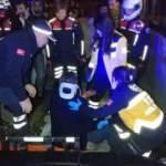 Samsun'da tramvay yayaya çarptı: 1 yaralı