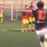 Totti'den halı saha maçında muhteşem gol!