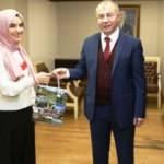 Vali Doruk, Ümmü Gülsüm’ü makamında kabul etti
