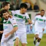Bursaspor deplasmanda galip!