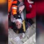 Enkaz altında kalan annenin feryadı