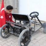 Gören inanamıyor! 14 yaşında kendi elektrikli aracını yaptı