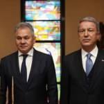 Hulusi Akar ve Sergey Şoygu arasında kritik görüşme