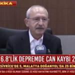 Son Dakika: Kılıçdaroğlu'ndan tuhaf 'Elazığ depremi' açıklaması! İmamoğlu imasına tepki