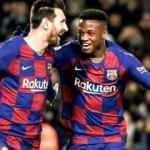 Barcelona üç puanı genç yıldızı Fati'nin golleriyle aldı