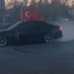 Drift yapan sürücüye 6 bin TL para cezası