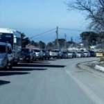 Uludağ'a araç kuyruğu şehir merkezine kadar uzadı