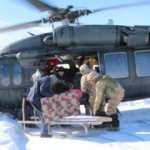 Erzurum’da askeri helikopterle hasta kurtarma operasyonu
