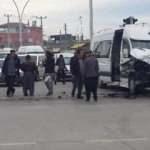 Kırmızıda geçen otobüs, öğrenci servisine çarptı: 5 yaralı