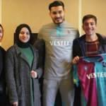 Karlı havada Trabzonspor'u bekleyen Numan'ın hayali gerçek oldu